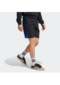 Herren Trainingsshorts "TIRO ES W SHO"schwarz, semi lucid blau, crew gelb, sportlich, Gr. S, adidas Performance, Obermaterial: 100% Polyester, Hosen