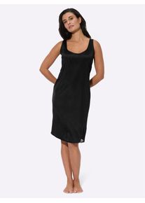 Damen Unterkleid "Unterkleid", Gr. 38, schwarz, 70% Viskose, 30% Polyester, unifarben, Kleider