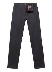 BOSS Orange Herren Chinohose "slim", schwarz, casual, Gr. 33, unifarben, Web, Obermaterial: 97% Baumwolle, 3% Elasthan, Hosen, mit Gesäßtaschen