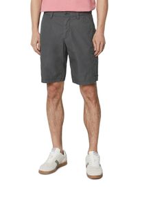 Marc O'Polo MARC O'POLO Herren Cargoshorts "RESO Cargo", grau, casual, Gr. 30, Twill, Obermaterial: 100% Baumwolle, Hosen, Gewaschene Optik