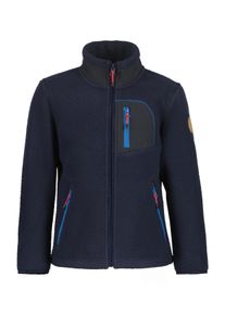 Icepeak Kinder Fleecejacke "KALONA", blau, sportlich, Gr. 140, Fleece, Obermaterial: 100% Polyester, Jacken