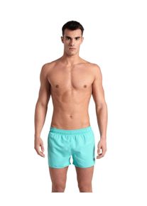 arena Herren Badeshorts "FUNDAMENTALS X-SHORT R", blau, sportlich, Gr. S, Obermaterial: 100% Polyester, Badehosen