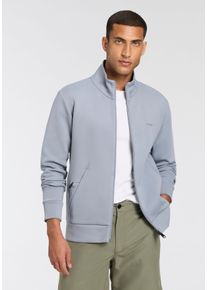 BOSS Green Herren Sweatjacke "Skaz"dunkelgrau026, casual, Gr. M, Sweatware, Obermaterial: 95% Baumwolle, 5% Elasthan, Sweatjacken, mit Druck