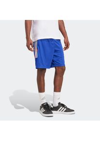 Herren Shorts "M TIRO CB_NP SH"semi lucid blau, weiß, pure ruby, sportlich, Gr. S, adidas Sportswear, Obermaterial: 100% Polyester, Hosen
