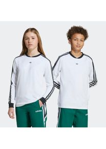 Kinder Langarmshirt "LONGSLEEVE", weiß, sportlich, Gr. 170, adidas originals, Obermaterial: 100% Polyester, Shirts