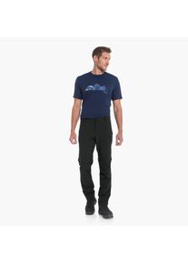 Schöffel SCHÖFFEL Herren Zip-off-Hose, grau, sportlich, Gr. 54, Obermaterial: 89% Nylon, 11% Elasthan, Hosen