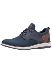 Rieker Herren Slip-On Sneaker, Gr. 42, bunt, Lederimitat, Textil, unifarben mit Farbeinsatz, sportlich, Schuhe, Halbschuh, Freizeitschuh,