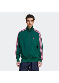 Herren Trainingsjacke "FIREBIRD TT"collegiate grün, lucid pink, sportlich, Gr. XXL, adidas originals, Obermaterial: 100% Polyester, Jacken