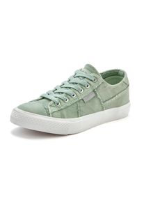 ELBSAND Damen Sneaker "Schnürschuh", Gr. 43, grün, Obermaterial: 100% Textilmaterial. Futter: 100% Textilmaterial. Decksohle: 100% Textilmaterial.