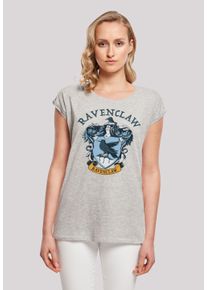 F4NT4STIC Damen T-Shirt "Harry Potter Ravenclaw Crest", grau, casual, Gr. 4XL, Obermaterial: 100% Baumwolle, Shirts, Print