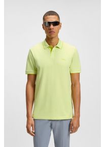 BOSS Green Herren Poloshirt "Paul"light, pastel grün337, casual, Gr. XXL, Jersey, Obermaterial: 92% Baumwolle, 8% Elasthan, Shirts, mit Polokragen