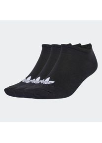 Herren Sportsocken "LINER SOCKS 3P", adidas originals, Gr. M, schwarz, Obermaterial: 73% Baumwolle, 24% Polyester, 2% Elasthan, 1% sonstige Fasern,