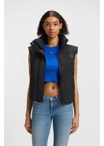 HUGO BLUE Damen Steppweste "Fae", schwarz, casual, Gr. XXL, unifarben, Web, Obermaterial: 100% Polyamid, Westen, Bubble Shape, Elastikband im Saum
