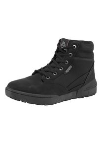 Kappa Damen Schnürboots, Gr. 37, schwarz, Synthetik, unifarben, sportlich, Schuhe, Winterstiefel, Schnürstiefel, Winterschuhe