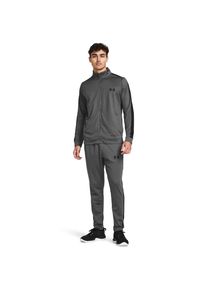 Under Armour Herren Trainingsanzug "UA EMEA TRACK SUIT", grau, sportlich, Gr. XXL, Obermaterial: 100% Polyester, Sportanzüge