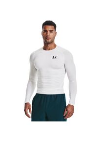 Under Armour Herren Trainingsshirt "UA HG ARMOUR COMP LONG SLEEVE", weiß, sportlich, Gr. XXXL, Obermaterial: 84% Polyester, 16% Elasthan, Shirts