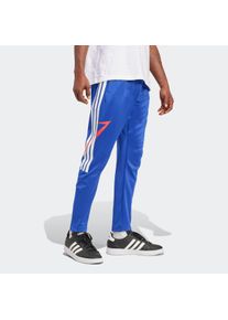 Herren Sporthose "M TIRO CB_NP PT"semi lucid blau, pure ruby, weiß, sportlich, Gr. S, adidas Sportswear, Obermaterial: 70% Polyester, 30% Baumwolle,