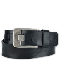 Bernd Götz BERND GÖTZ Damen Ledergürtel, schwarz, casual,modisch, Gr. 95, unifarben, Rindsleder, Gürtel, mit Farbeffekt