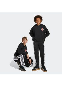 Kinder Sporthose "ADI BREAK P", schwarz, sportlich, Gr. 134, adidas originals, Obermaterial: 100% Polyester, Hosen