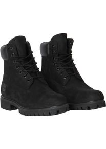 Timberland Schnürboots "6 inch Premium FTB", Gr. 40, schwarz, Nubukleder, sportlich, Schuhe, Winterstiefel, Schnürstiefel, Winterschuhe, wasserdicht