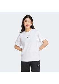 Damen T-Shirt "W SL SJ T", schwarz-weiß, sportlich, Gr. XL, adidas Sportswear, Obermaterial: 100% Baumwolle, Shirts, Basic T-Shirt
