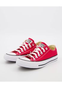 Converse Sneaker "Chuck Taylor All Star Ox", Gr. 42, rot, Textil, sportlich, Schuhe