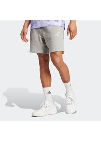 Herren Shorts "M A SZN FT SHO", grau, sportlich, Gr. XXL, adidas Sportswear, Obermaterial: 100% Baumwolle, Hosen