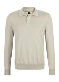 BOSS Orange Herren Strickpullover "Avac", beige, Basic, Gr. XL, unifarben, Jersey, Obermaterial: 60% Wolle, 40% Polyacryl, Pullover, mit