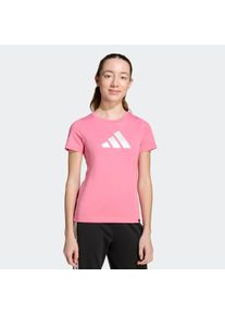 Kinder T-Shirt "JG GLAM T", pink, sportlich, Gr. 164, adidas Sportswear, Obermaterial: 100% Baumwolle, Shirts