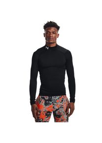 Under Armour Herren Trainingsshirt "UA CG ARMOUR COMP MOCK", schwarz, sportlich, Gr. XXL, Obermaterial: 87% Polyester, 13% Elasthan, Shirts
