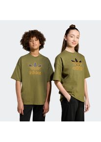 Kinder T-Shirt "TEE", grün, sportlich, Gr. 176, adidas originals, Obermaterial: 100% Baumwolle, Shirts