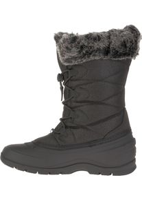 Kamik Damen Snowboots "MOMENTUM3", Gr. 38, schwarz, Synthetik, Textil, sportlich, Schuhe, Winterboots, Winterstiefel, Winterschuhe, wasserdicht und