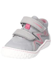 Kinder Lauflernschuh "Patti WMS: mittel", Pepino BY RICOSTA, Gr. 25, grau, Lederimitat, Textil, casual, Schuhe, Barfußschuh mit Klett u. WMS-System,