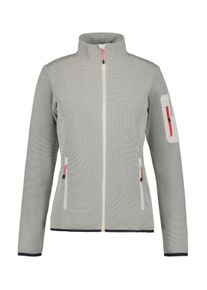 Icepeak Damen Fleecejacke "D STRICKFLEECEJACKE BOWERSVILLE", gelb, sportlich, Gr. XXXL, Fleece, Obermaterial: 100% Polyester, Jacken, mit Markenlabel