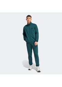 Herren Trainingsanzug "M 3S FL TT TS"aurora ivy, sportlich, Gr. L, adidas Sportswear, Obermaterial: 70% Baumwolle, 30% Polyester, Sportanzüge