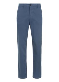 BOSS Orange Herren Chinohose "tapered", blau, casual, Gr. 31, unifarben, Web, Obermaterial: 97% Baumwolle, 3% Elasthan, Hosen, mit BOSS Logo hinten