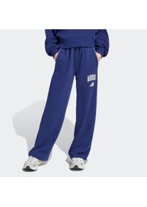 Kinder Sporthose "JG CLGT W PNT", blau, sportlich, Gr. 170, adidas Sportswear, Obermaterial: 70% Baumwolle, 30% Polyester, Hosen