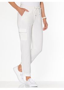 Classic Basics Damen Sweathose, beige, Gr. 23, unifarben, 50% Baumwolle, 50% Polyester, Hosen
