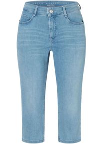 MAC Damen Caprijeans "Dream-Sum"summer sky wash, casual, Gr. 32, Denim/Jeans, Obermaterial: 75% Baumwolle, 12% Modal, 9% Polyester, 4% Elasthan,