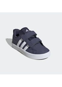 Kinder Klettschuh "VS PACE 2.0 KIDS", adidas Sportswear, Gr. 34, blau, Synthetik, Textil, sportlich, Schuhe