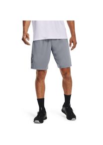 Under Armour Herren Shorts "UA Tech Shorts mit Grafik", grau, sportlich, Gr. XL, unifarben, Obermaterial: 100% Polyester, Hosen