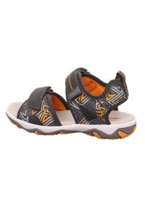Superfit Kinder Sandale "MIKE", Gr. 28, grau, Polyester, Nylon, sportlich, Schuhe, Sommerschuh, Klettschuh, Outdoorschuh, mit Klettverschlüssen