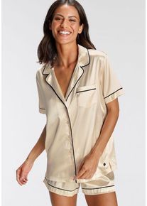 Bruno Banani Shorty beige Gr. 32 für Damen. Mit tiefer V-Ausschnitt. Bequem. Nachhaltig.