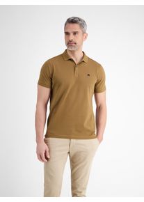 Lerros Herren Poloshirt "Lerros Basic Poloshirt für Herren, unifarben"light coffee, Gr. XXL, 100% Baumwolle, Shirts