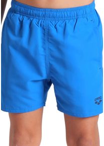 arena Kinder Badeshorts "BOYS' BEACH BOXER SOLID R"blau china, navy, sportlich, Gr. 116, Obermaterial: 100% Polyester, Badehosen