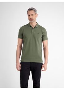 Lerros Herren Poloshirt "Lerros Basic Poloshirt für Herren, unifarben"nordic olive, Gr. M, 100% Baumwolle, Shirts