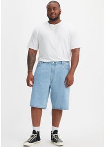 LEVI'S® PLUS LEVI'S PLUS Herren Jeansbermudas "LV Shorts 469 LOOSE S"light run short, casual, Gr. 48, Denim/Jeans, Obermaterial: 100% Baumwolle, Jeans, Loose Fit