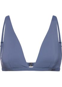 Calvin Klein Essentials Bikini Oberteil - grau - Gr. S - Polyamid/Elastan
