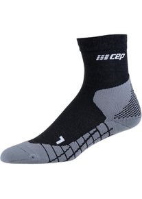 CEP Light Hiking Socken Damen - schwarz - Gr. 37-40 - Polyamid/Merinowolle/Elastan