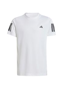 Adidas Club Tennisshirt Kinder - weiß - Gr. 140 - Polyester